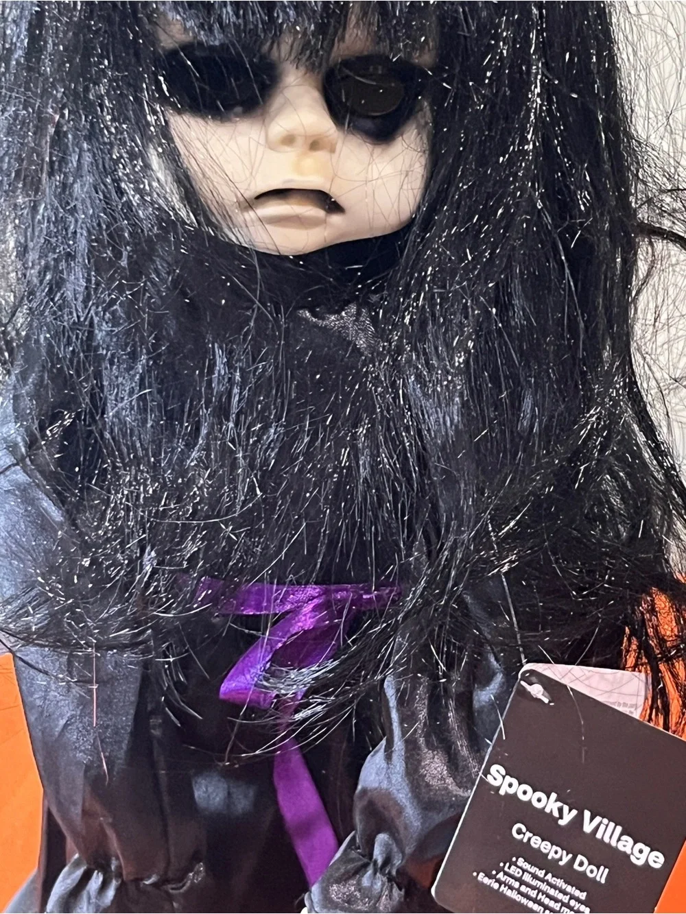 Creepy Doll Animatronics Doll